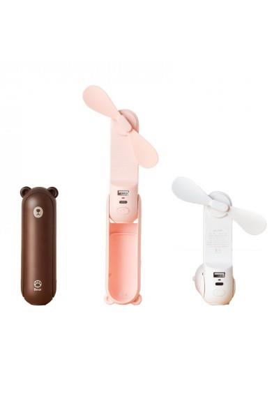 پنکه سه کاره شارژی و پاوربانک و چراغ قوه مدل F8 و F8X شیائومی - Xiaomi Youpin Jisulife F8 F8X Multifunction Portable Mini Fan And Flashlight And Power Bank